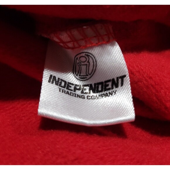 Harry Styles On Top Of The World Harry’s Here House Hoodie Pop Up RED Hoodie EUC - Picture 9 of 12